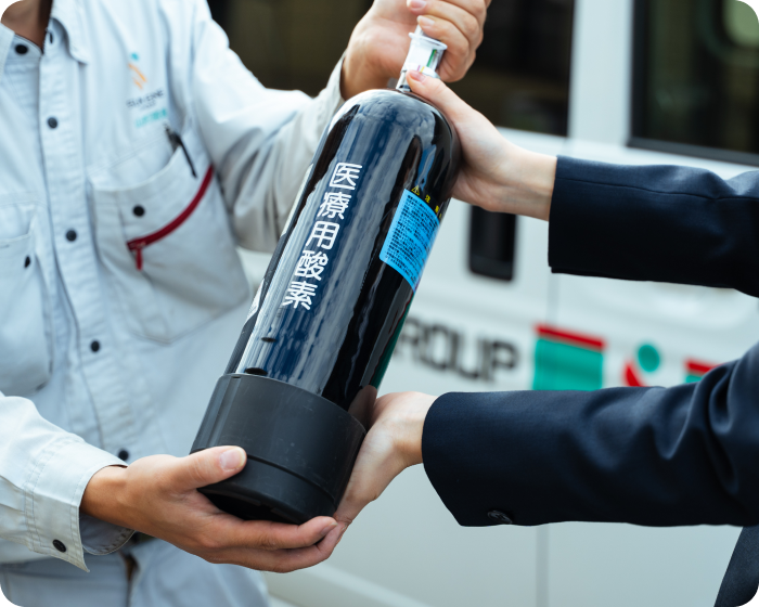 在宅酸素療法(HOT: Home Oxygen Therapy)